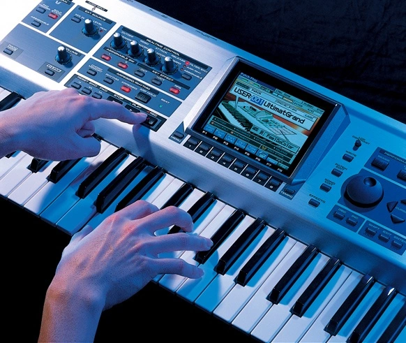 Keyboard Training at Athreya Academy
